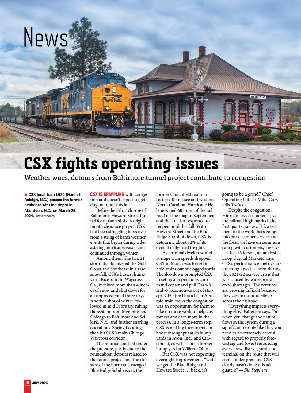 Trains Preview Pages