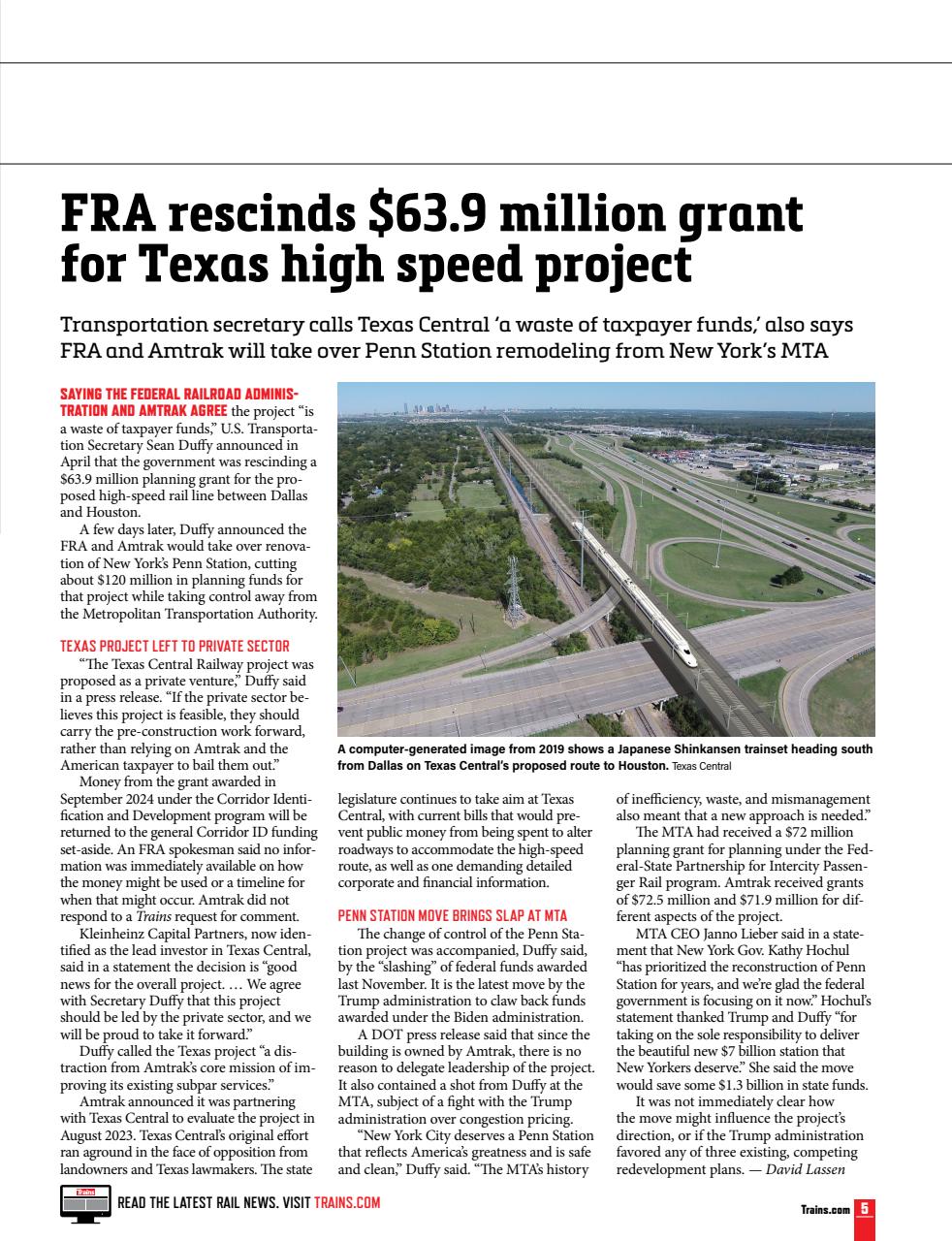 Trains Preview Pages