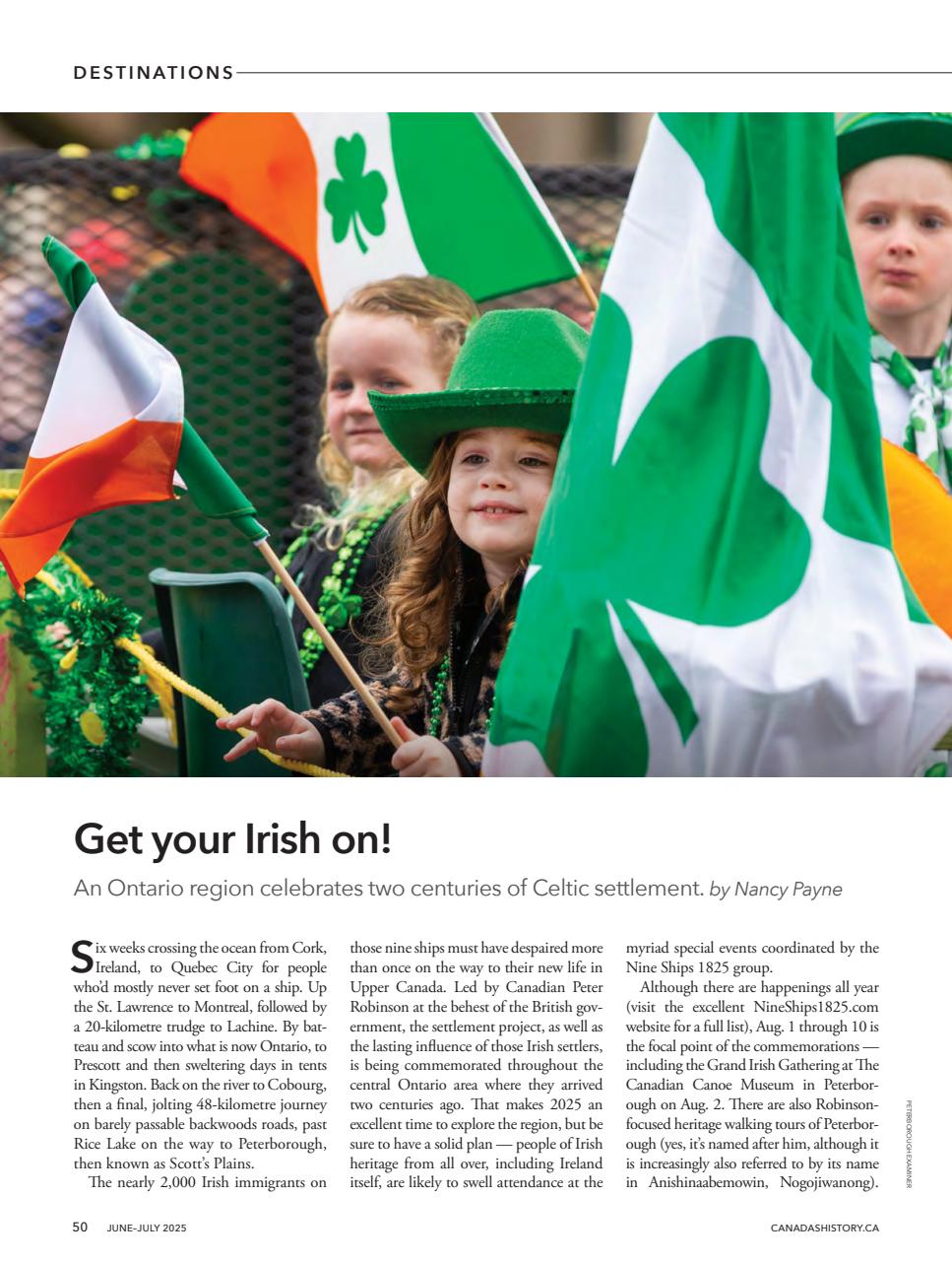 Canada's History Preview Pages