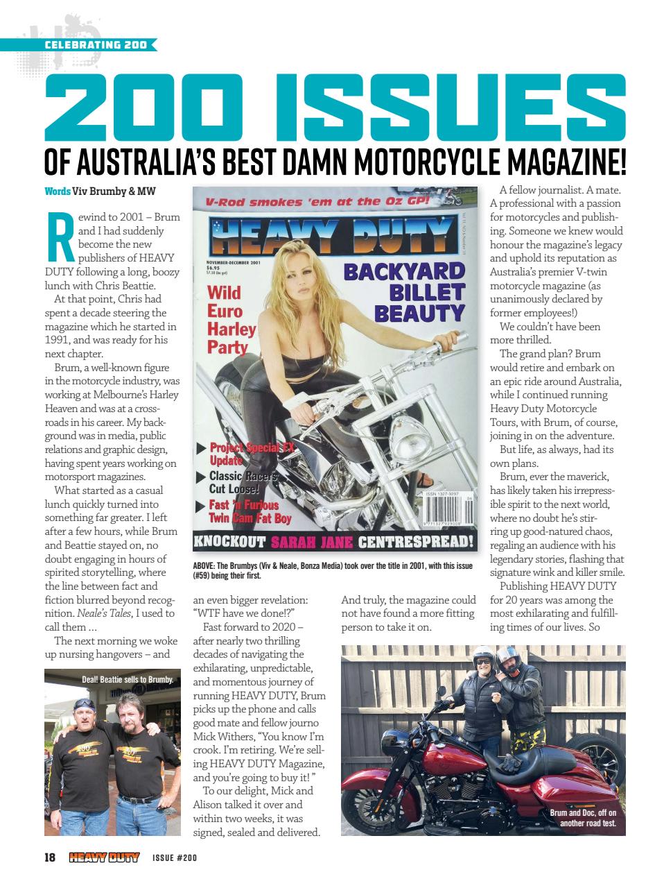 Heavy Duty Preview Pages