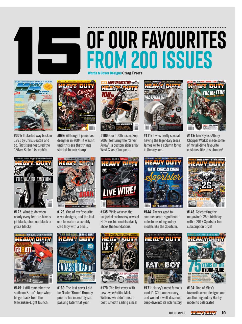 Heavy Duty Preview Pages