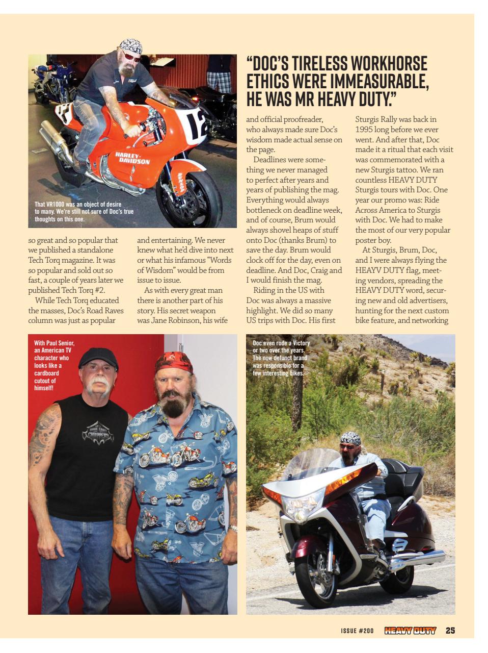 Heavy Duty Preview Pages