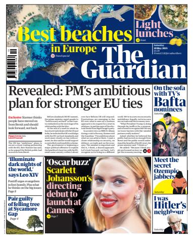The Guardian Newspaper issue Saturday, 10 May 2025
