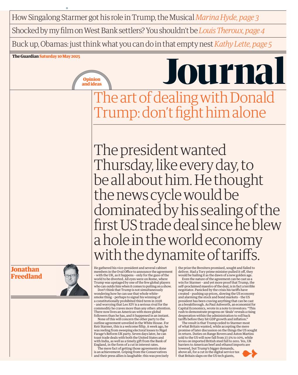 The Guardian Newspaper Preview Pages