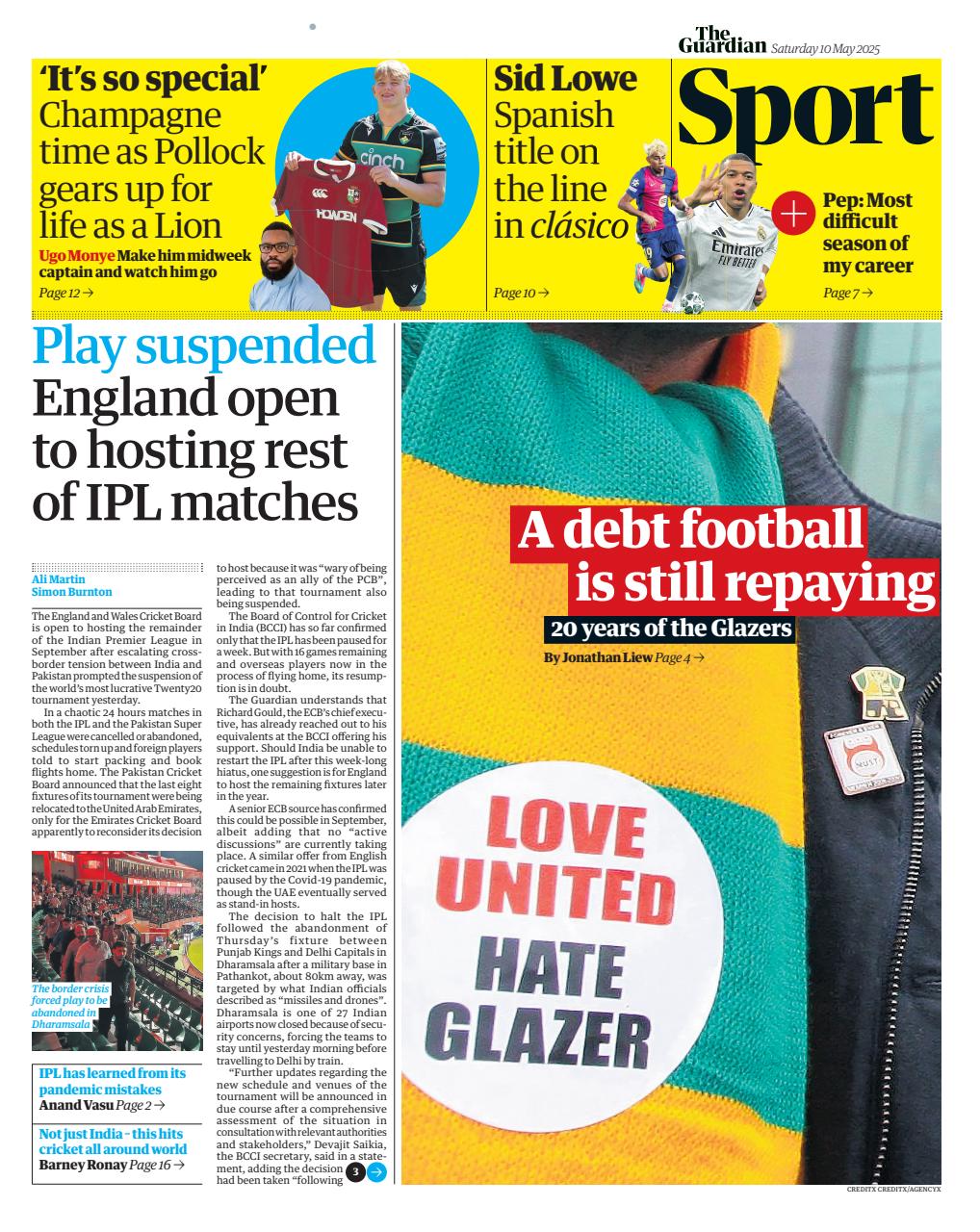 The Guardian Newspaper Preview Pages