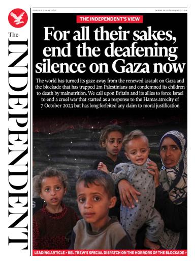 The Independent Daily Edition Newspaper issue 
