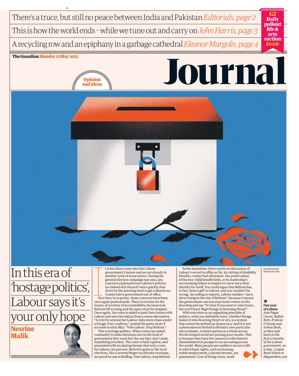 The Guardian Newspaper Preview Pages