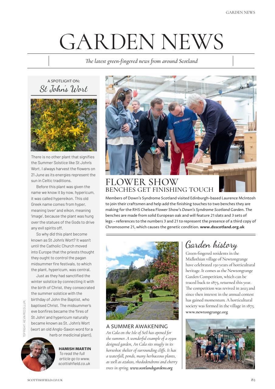 Scottish Field Preview Pages