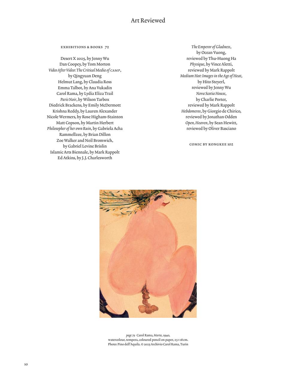 ArtReview Preview Pages