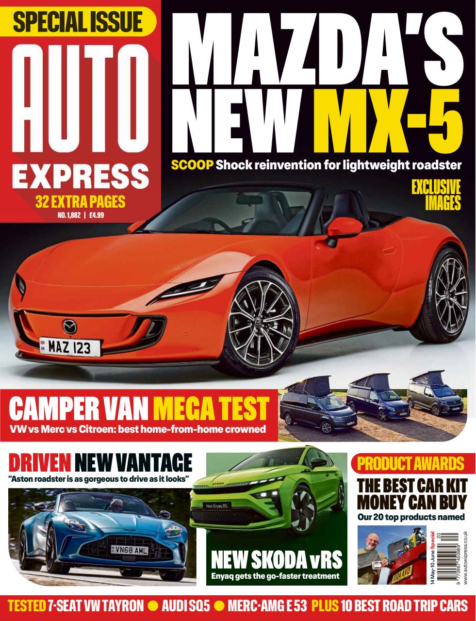 Auto Express Preview Pages