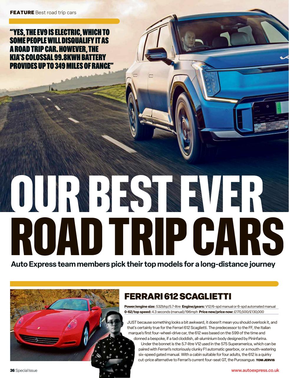 Auto Express Preview Pages