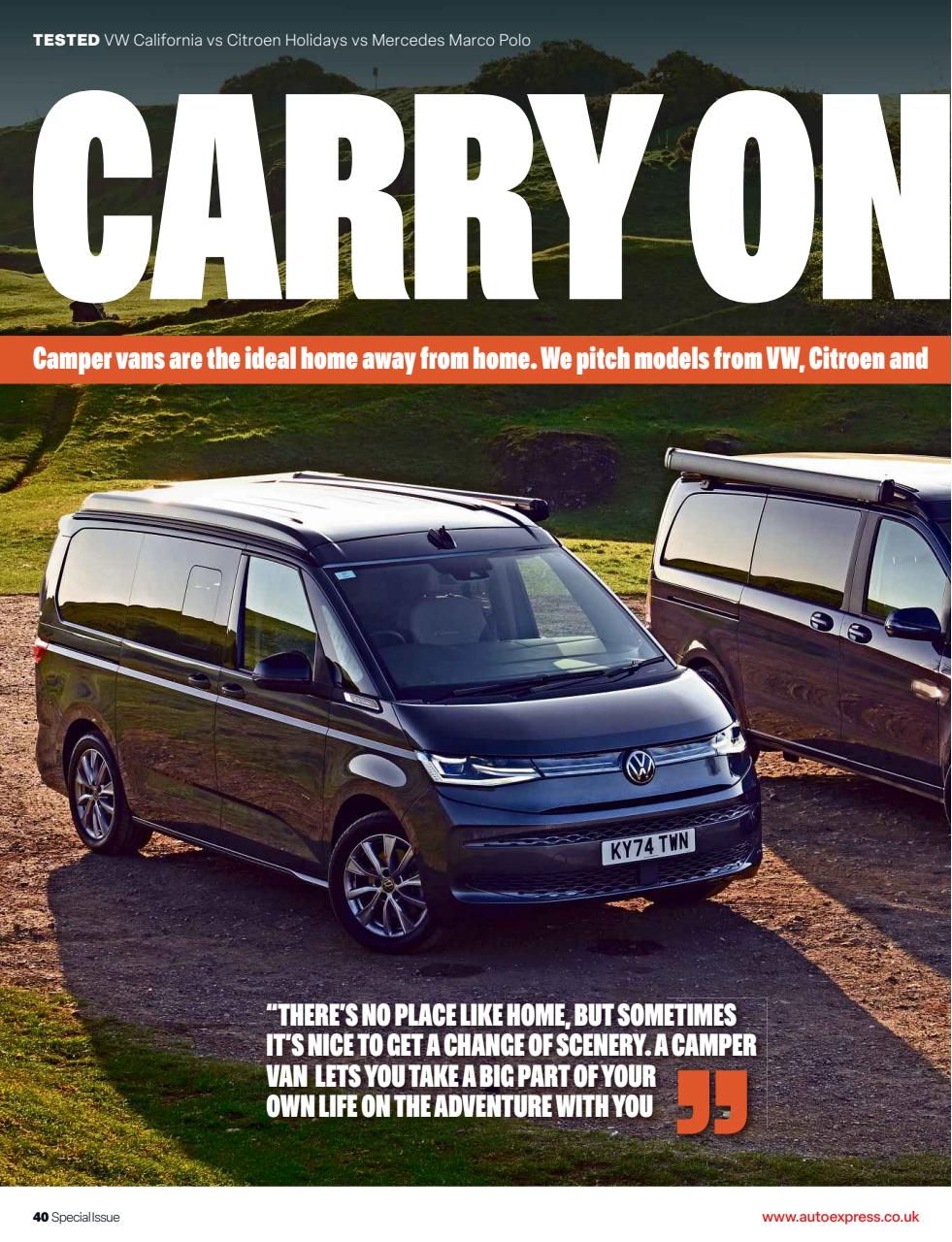 Auto Express Preview Pages