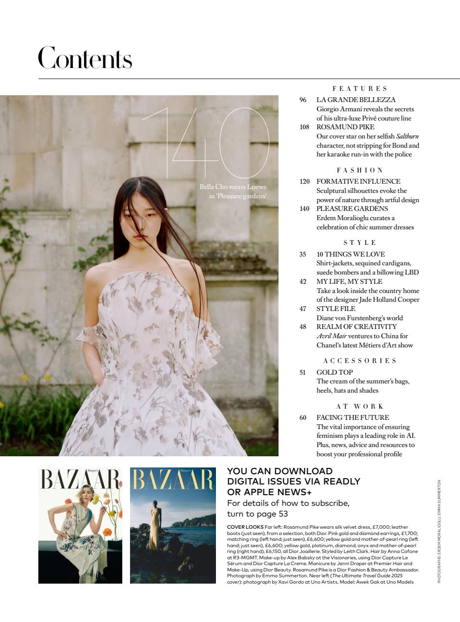 Harper's Bazaar Preview Pages