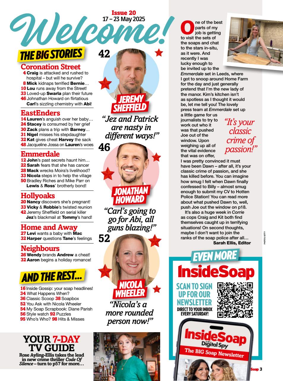 Inside Soap Preview Pages