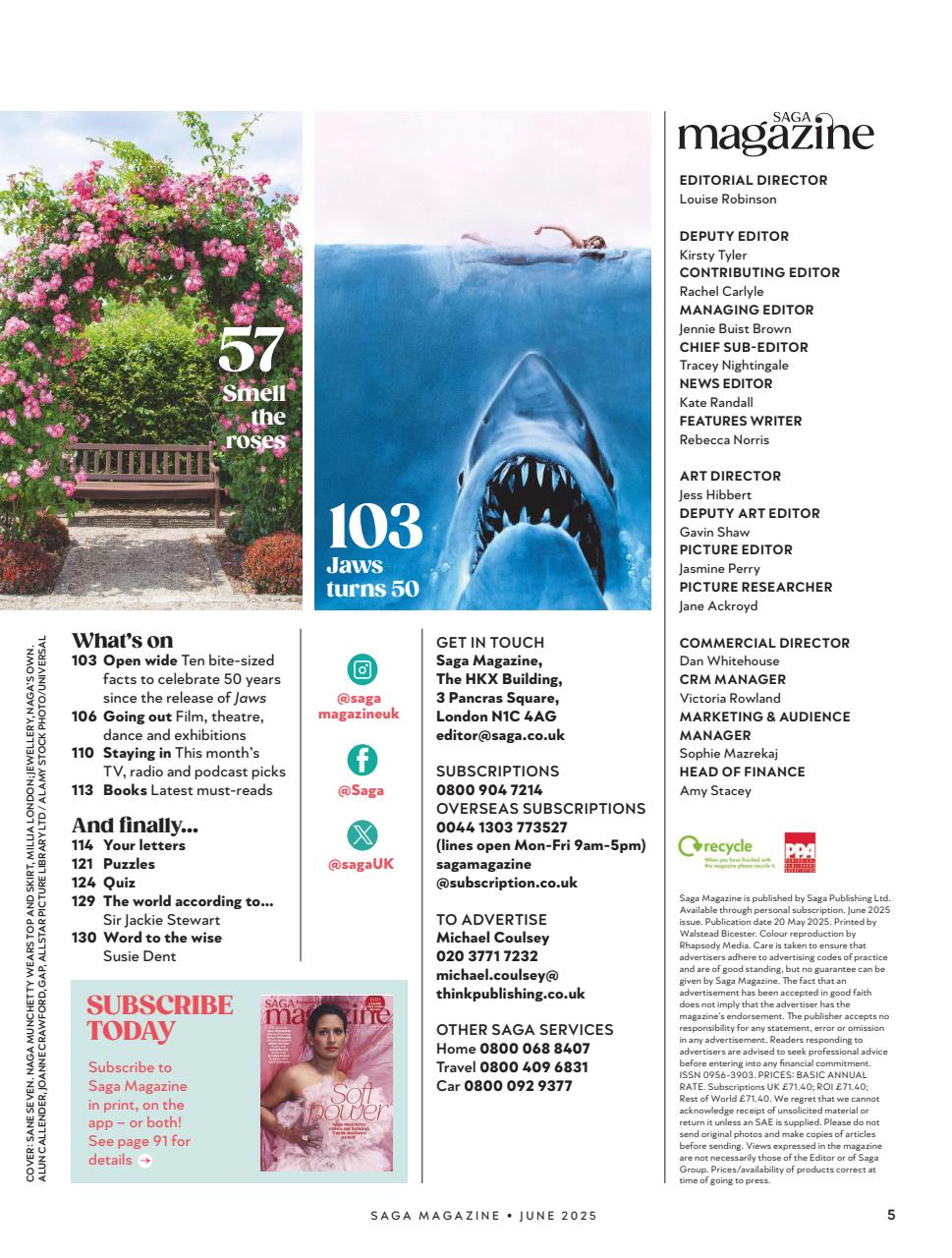 Saga Magazine Preview Pages