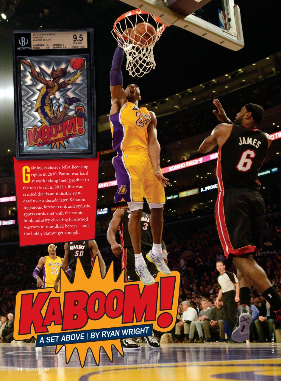 Beckett Basketball Magazine Preview Pages