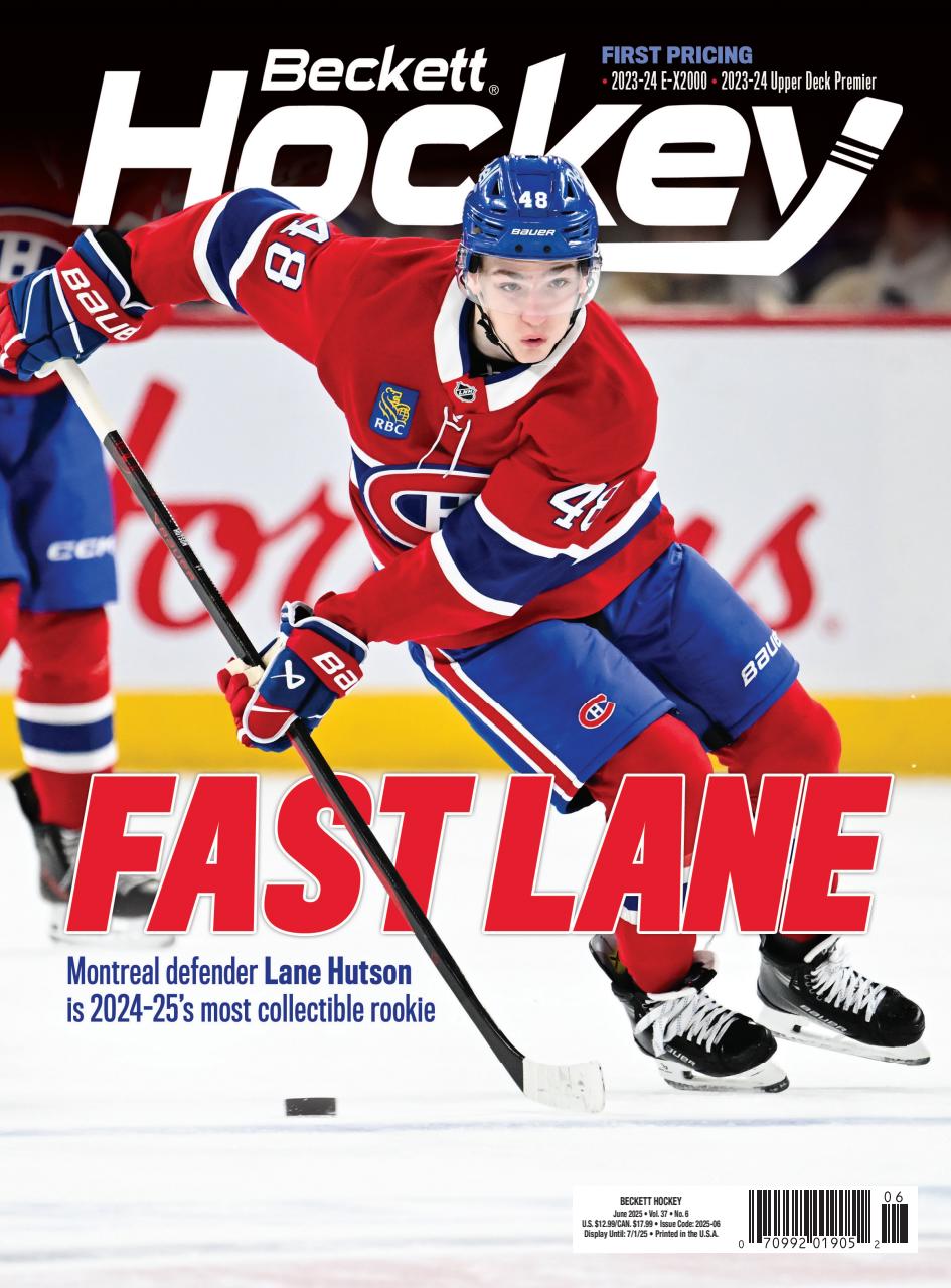 Beckett Hockey Magazine Preview Pages