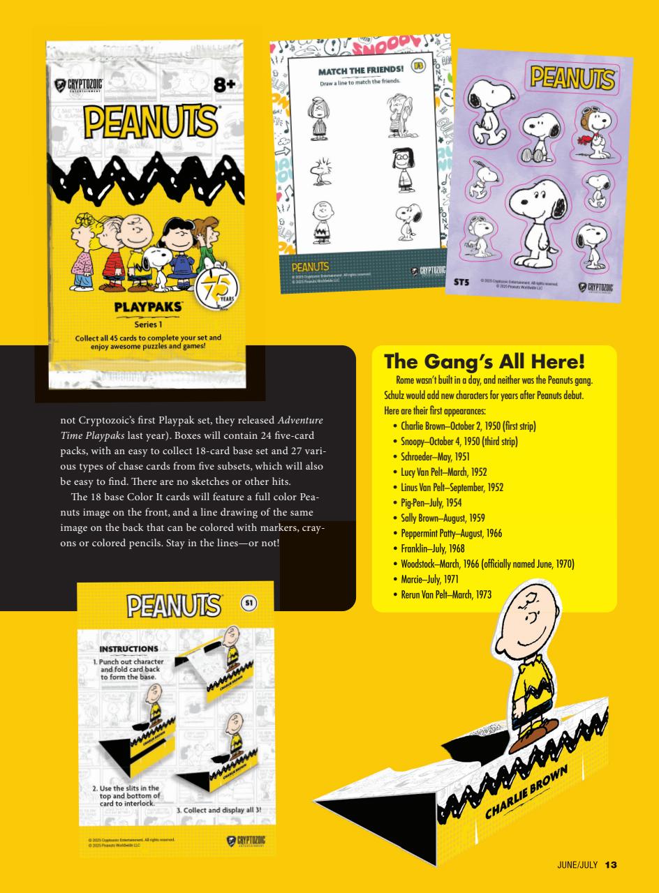 Non-Sport Update Magazine Preview Pages