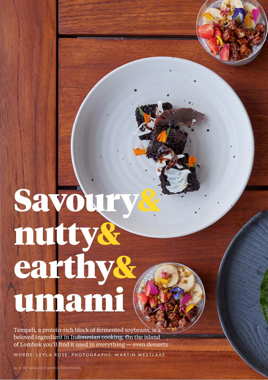 National Geographic Traveller Food Preview Pages