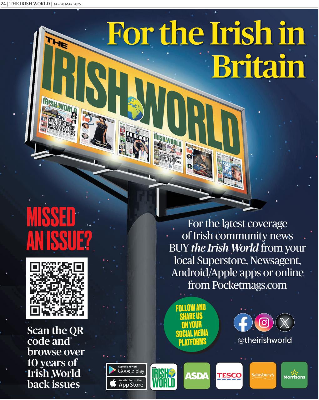 Irish World Preview Pages