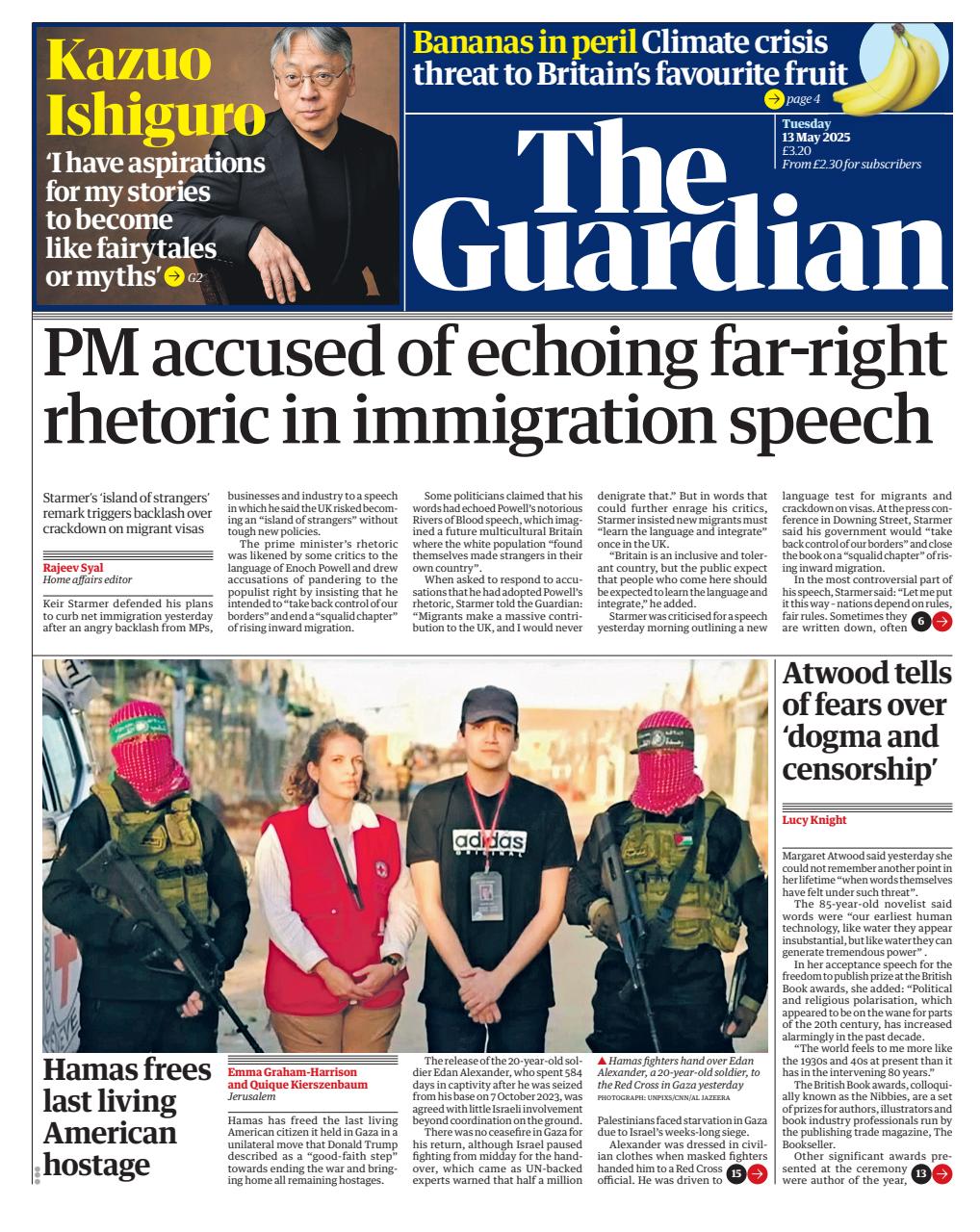 The Guardian Newspaper Preview Pages
