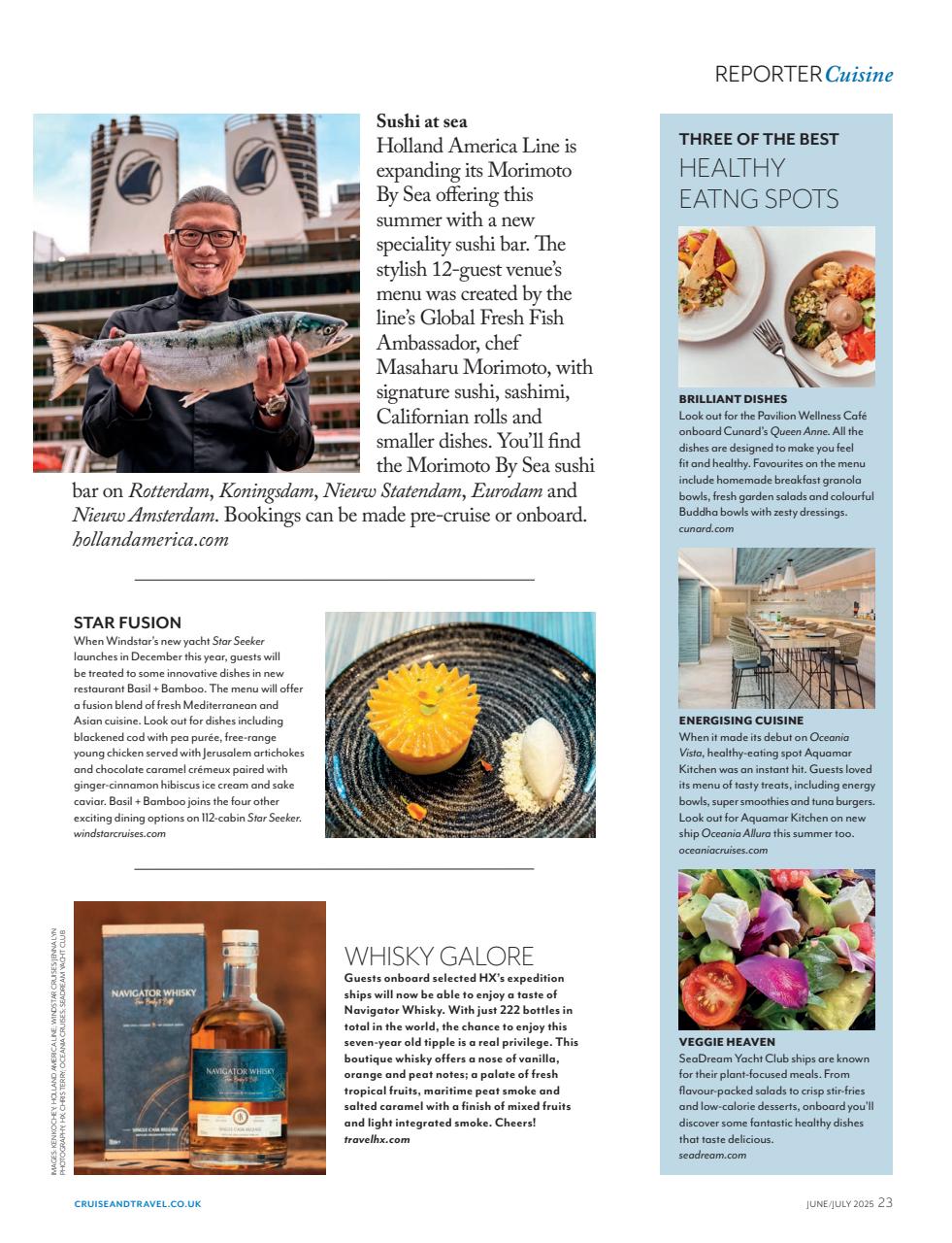 Cruise & Travel Preview Pages