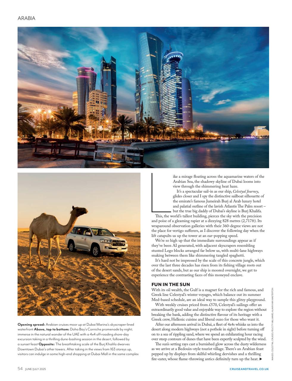 Cruise & Travel Preview Pages