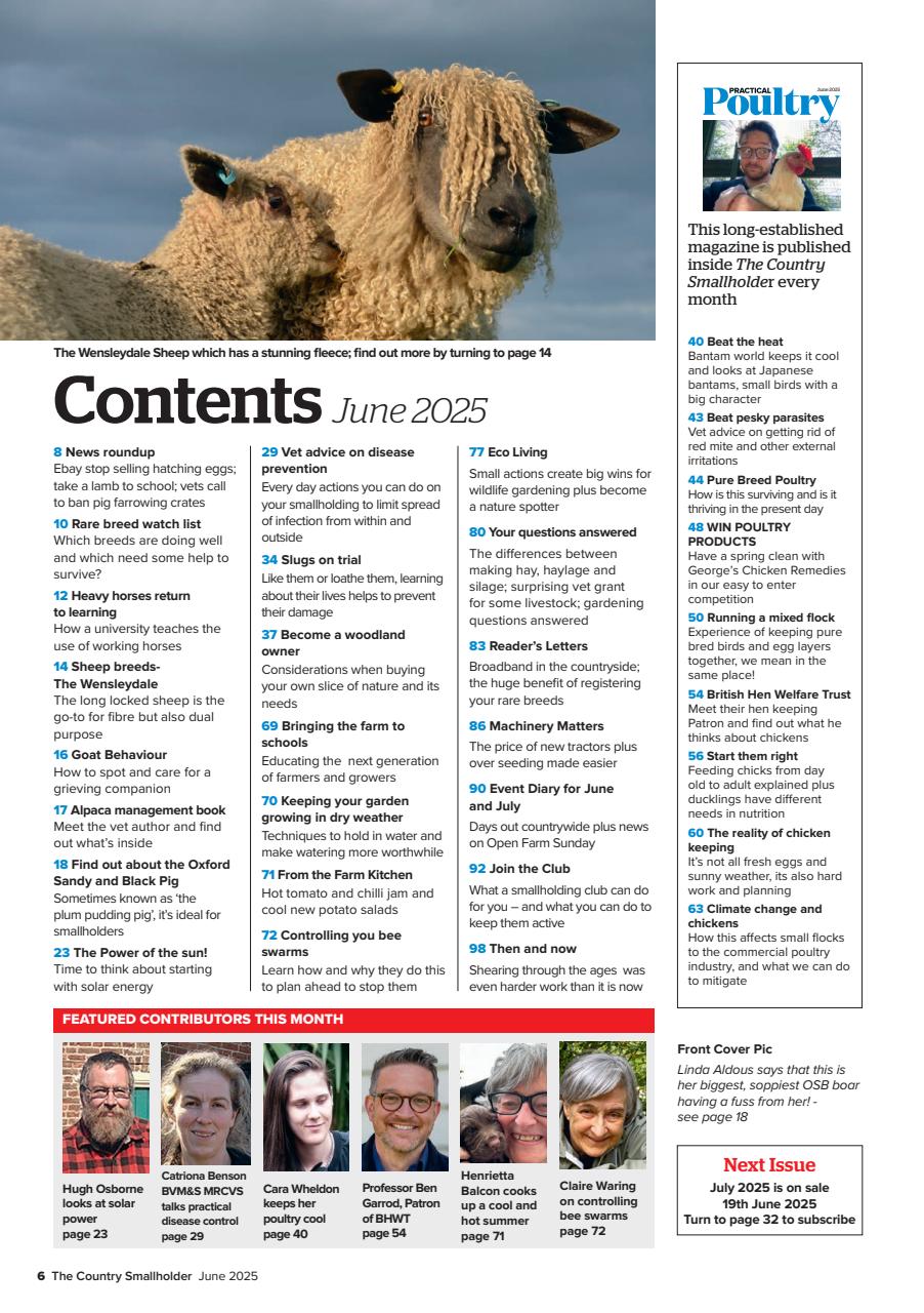 The Country Smallholder Preview Pages