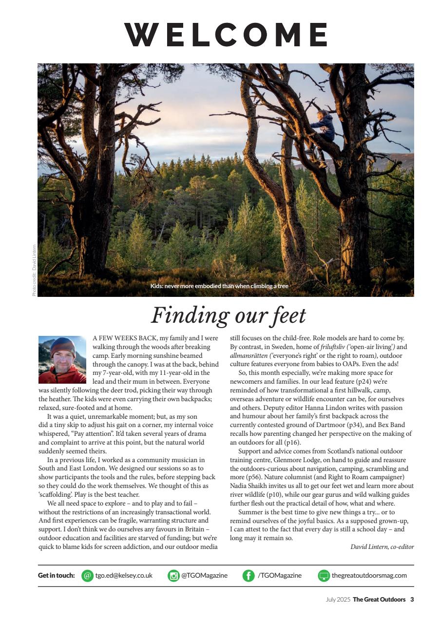 TGO - The Great Outdoors Magazine Preview Pages