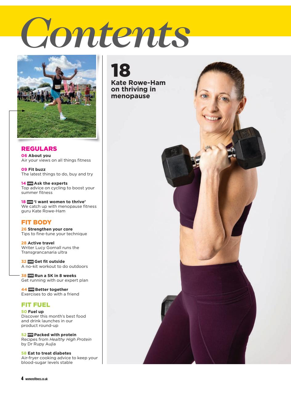 Women’s Fitness Preview Pages