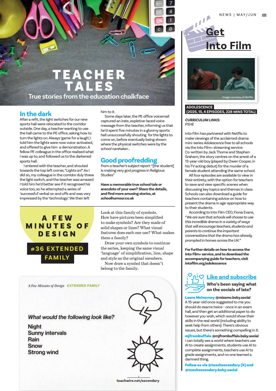 Teach Secondary Preview Pages