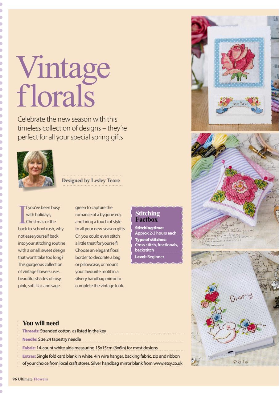 The World of Cross Stitching Preview Pages