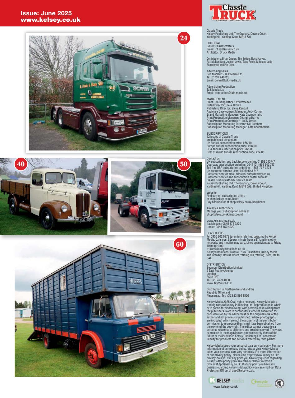 Classic Truck Preview Pages