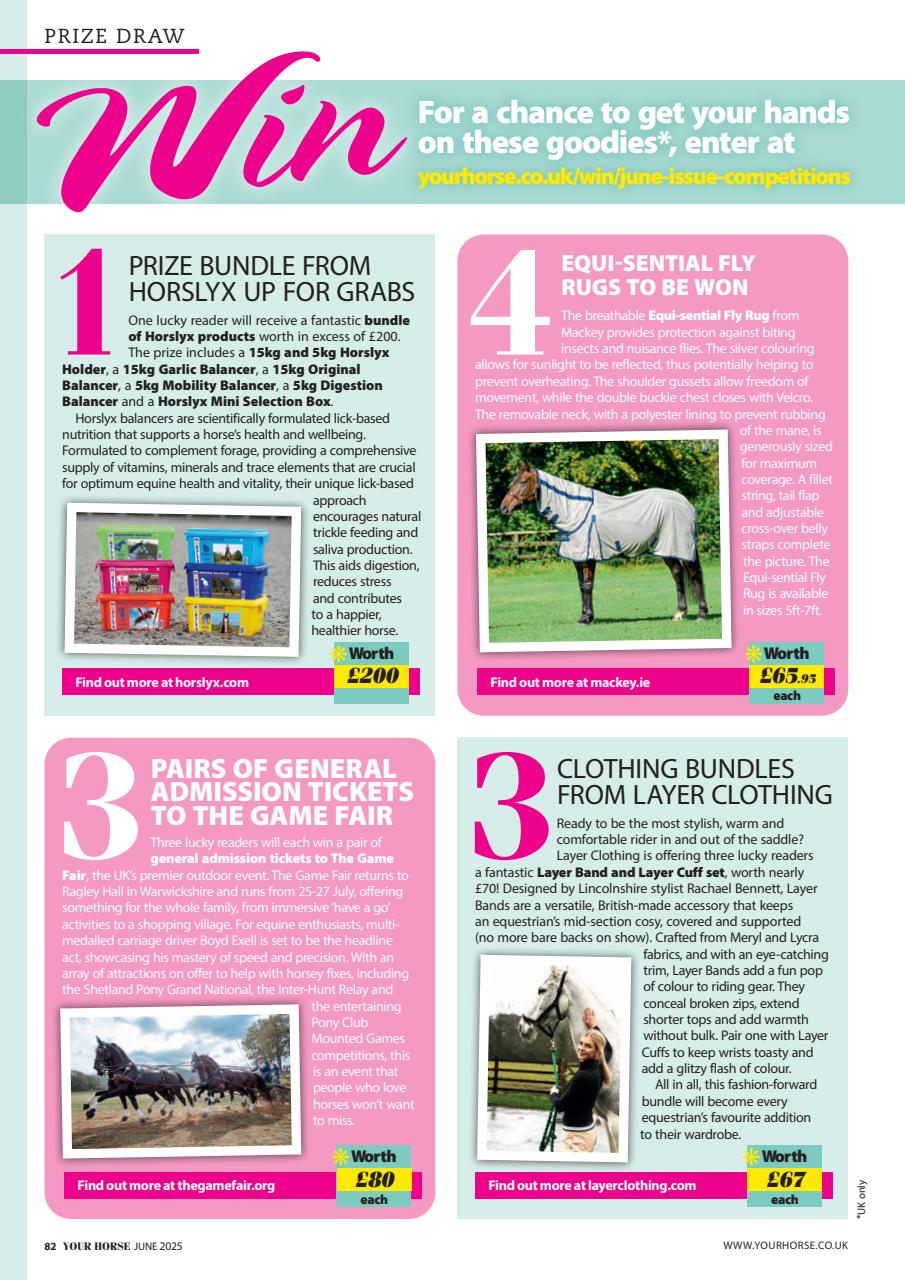 Your Horse Preview Pages