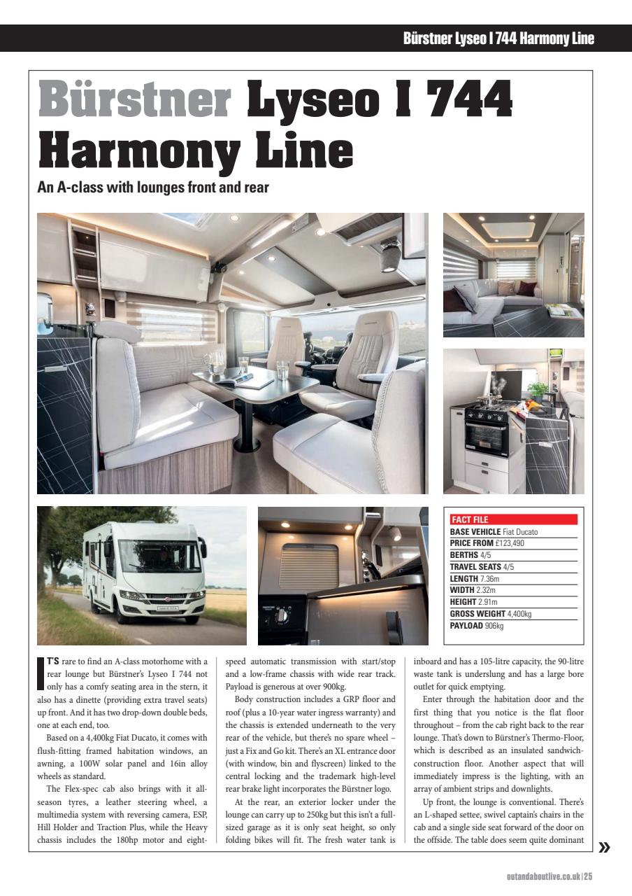 What Motorhome magazine Preview Pages