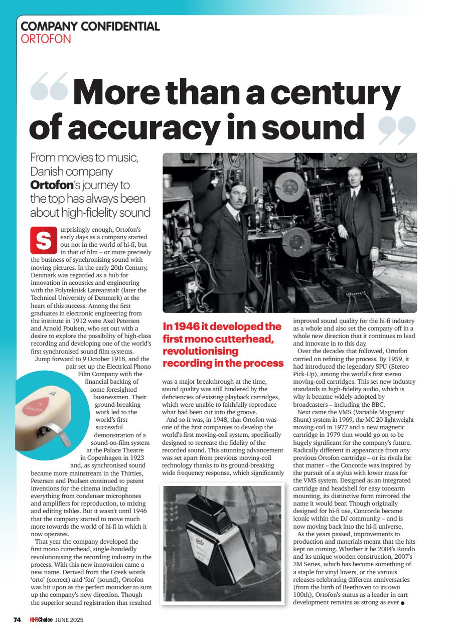 Hi-Fi Choice Preview Pages