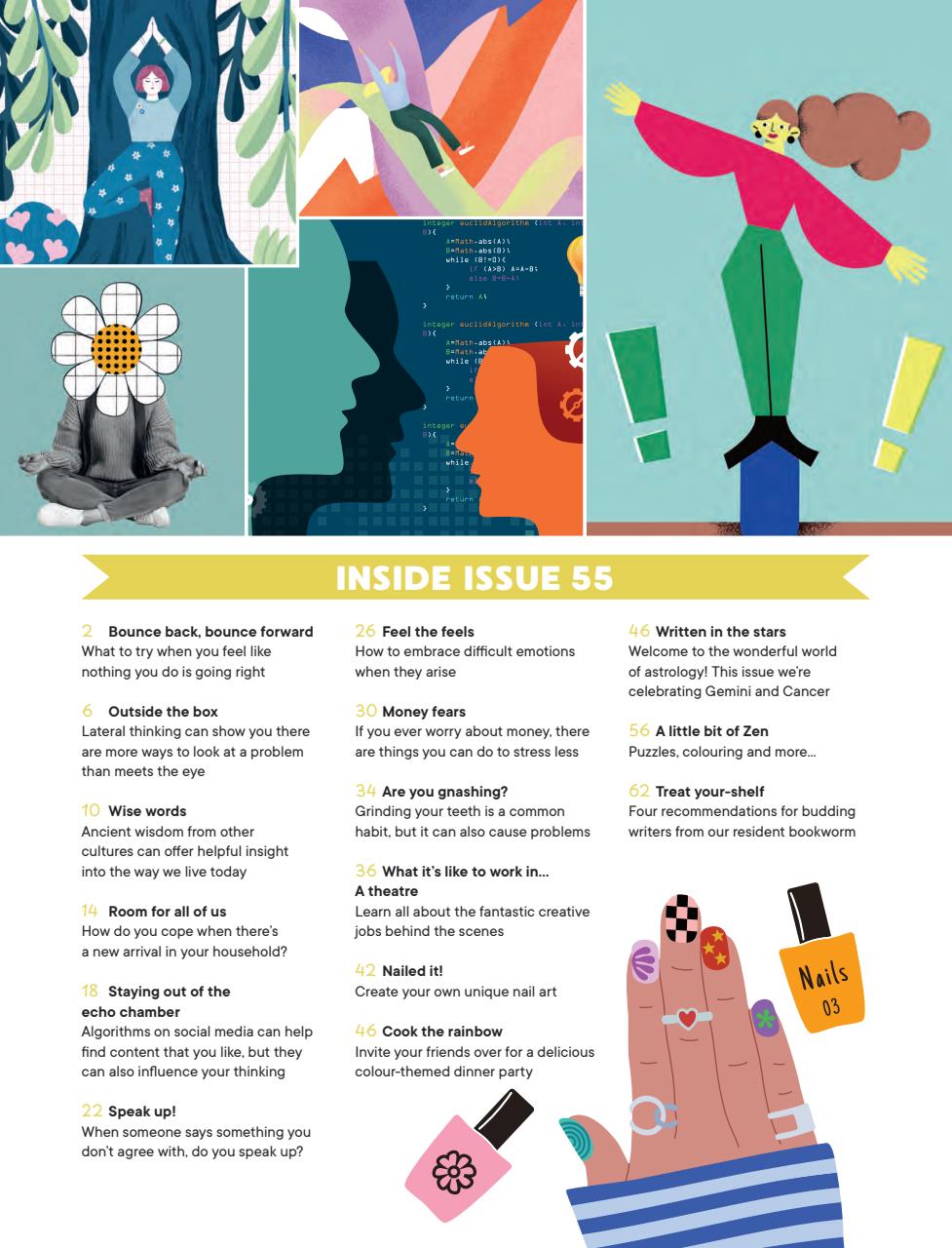 Teen Breathe Preview Pages