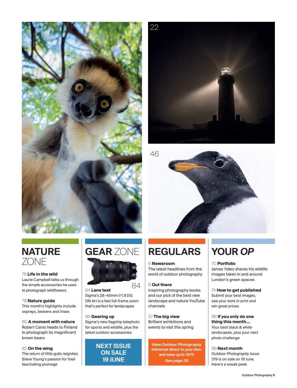 Outdoor Photography Preview Pages