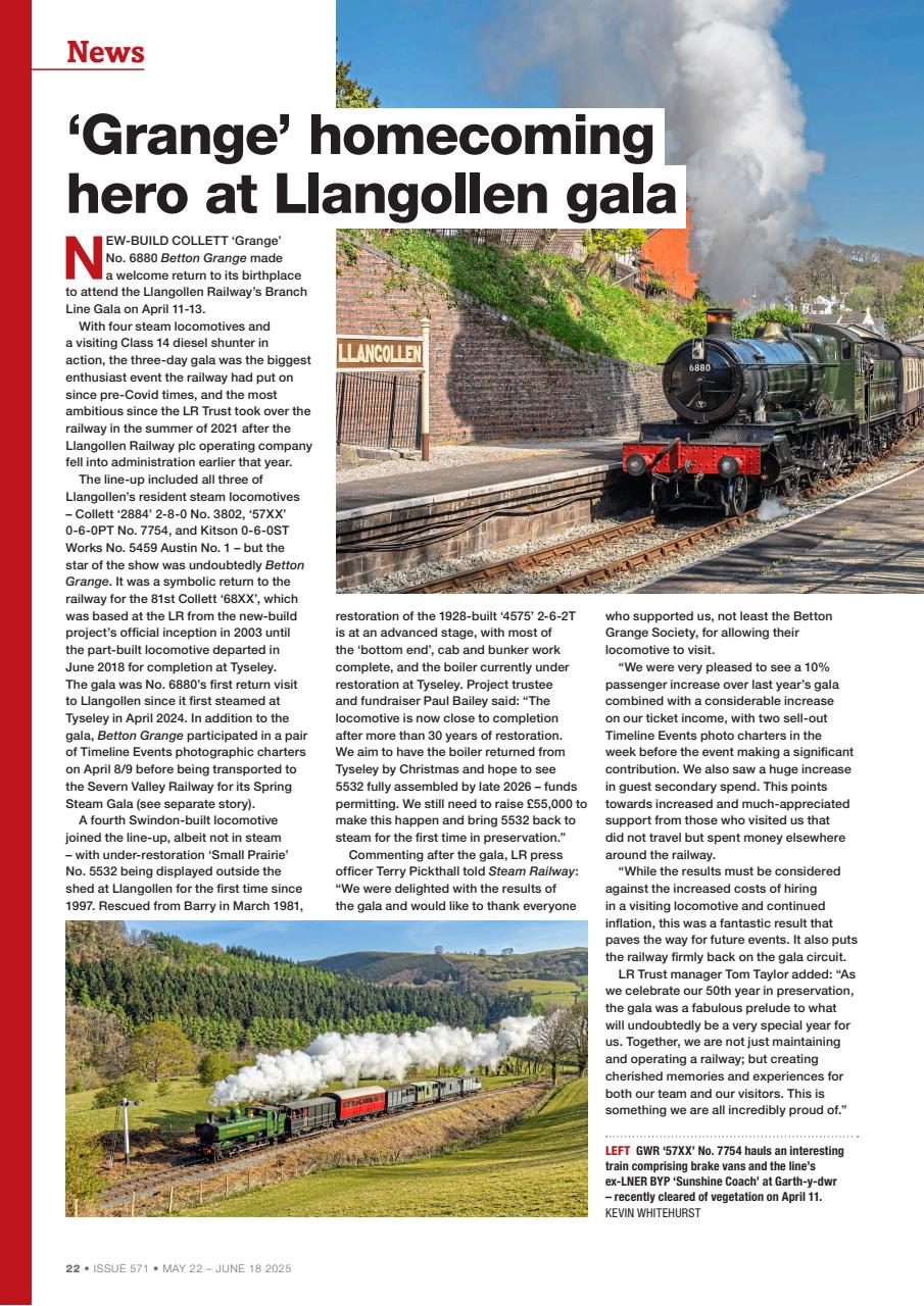 Steam Railway Preview Pages