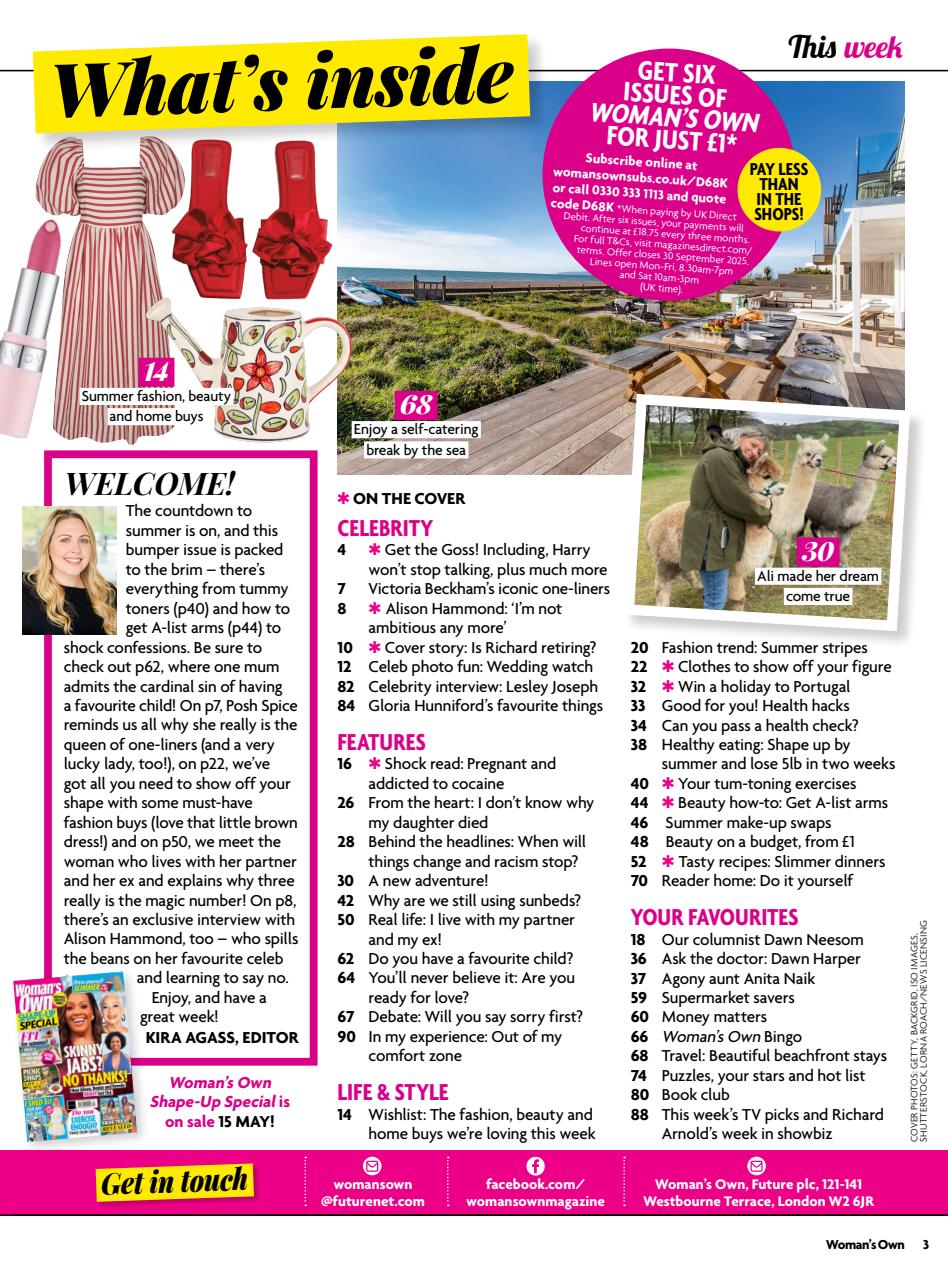 Woman's Own Preview Pages