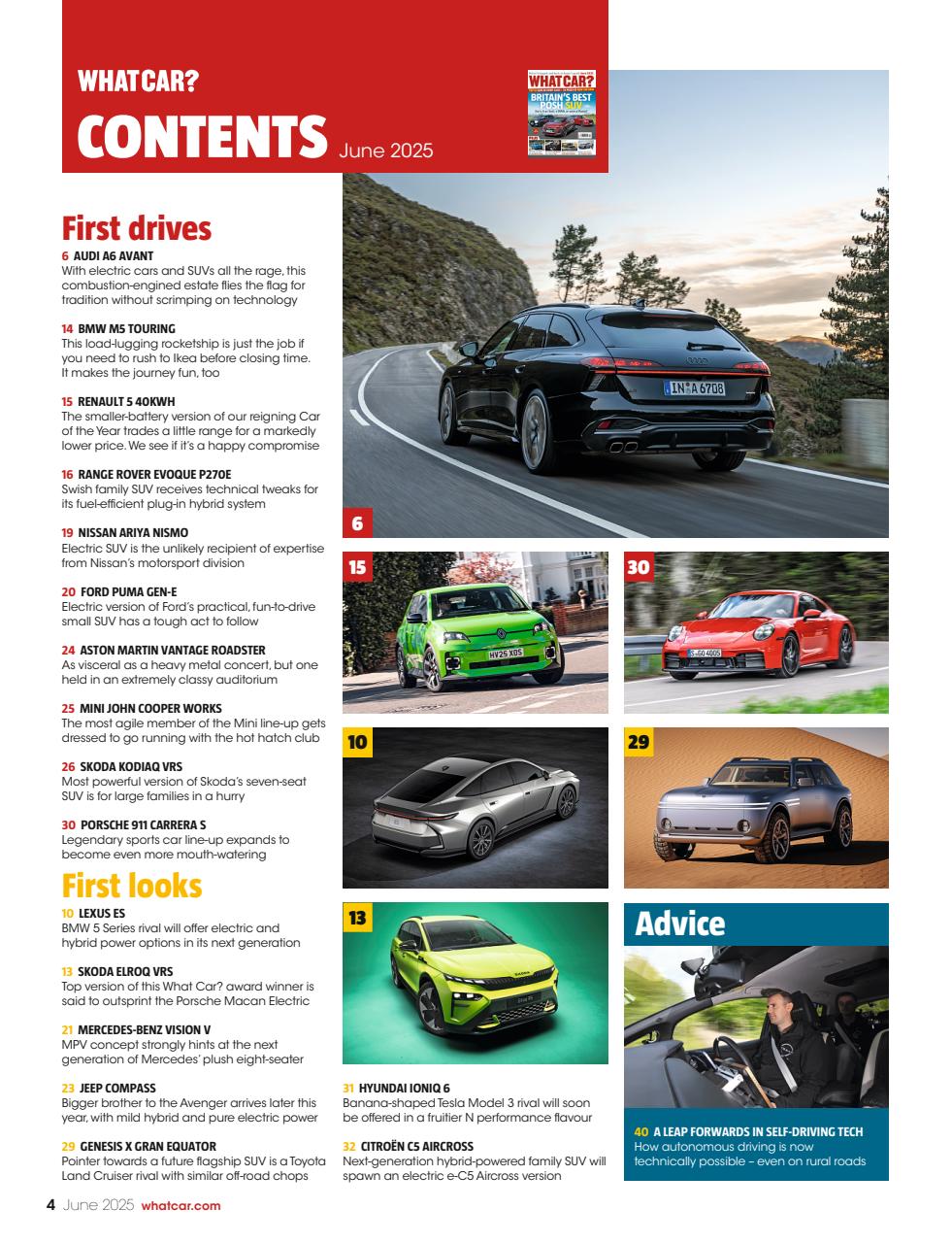 What Car? Preview Pages