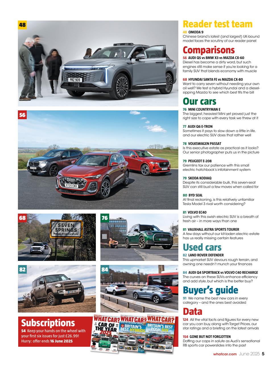 What Car? Preview Pages