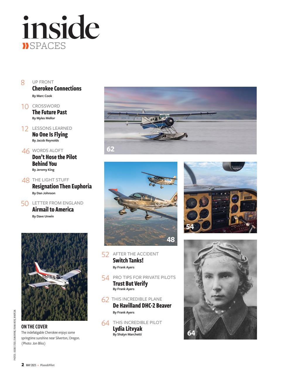 Plane & Pilot Preview Pages