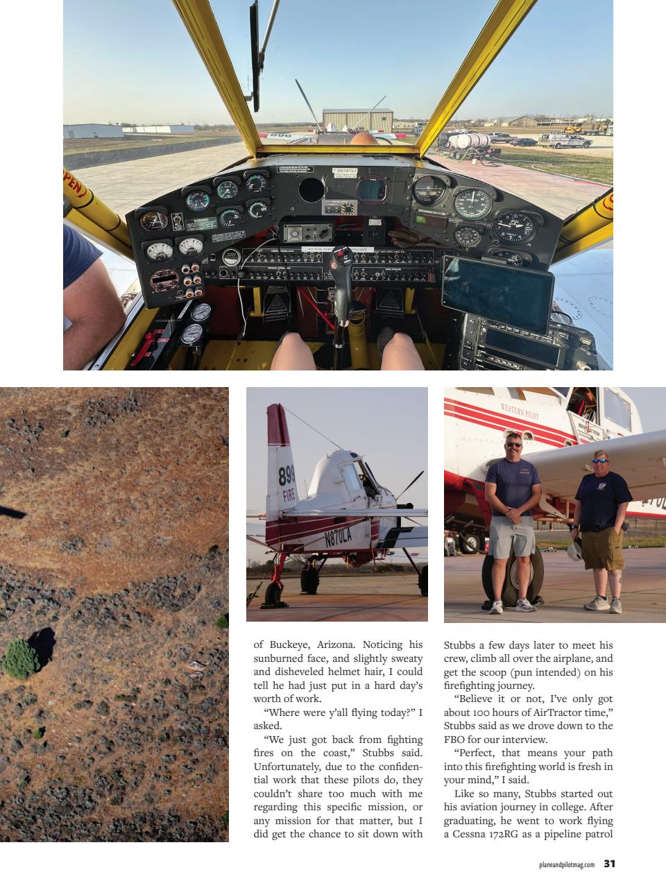 Plane & Pilot Preview Pages