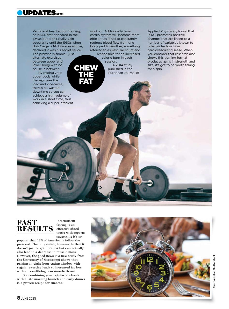 Men's Fitness Preview Pages
