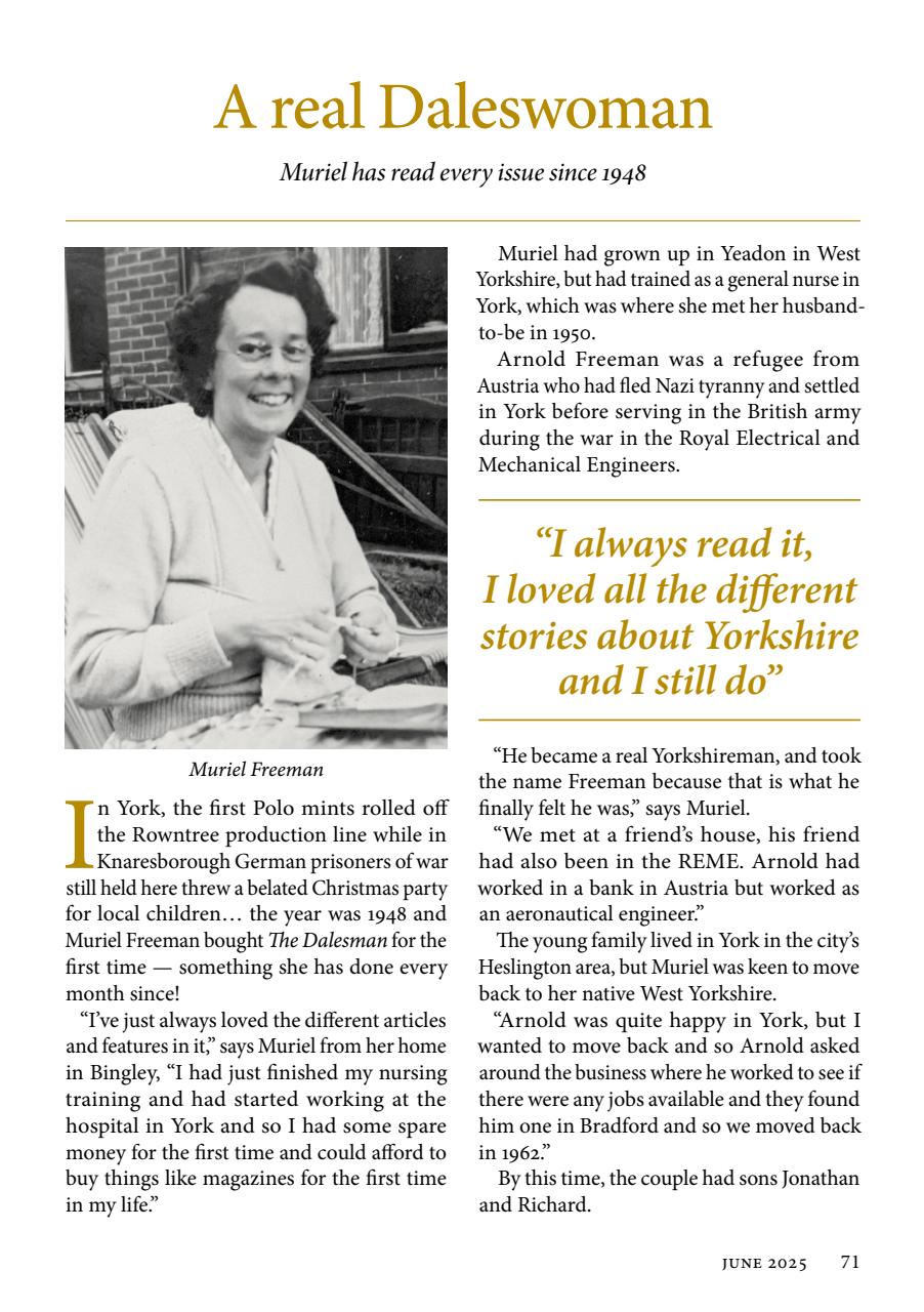 The Yorkshire Dalesman Preview Pages