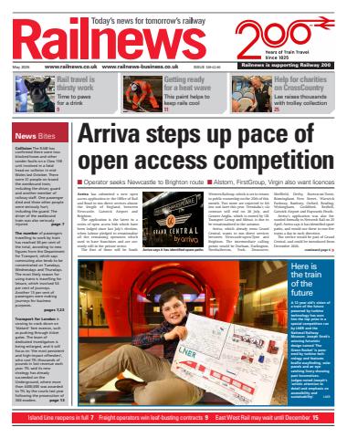 Railnews issue May 2025