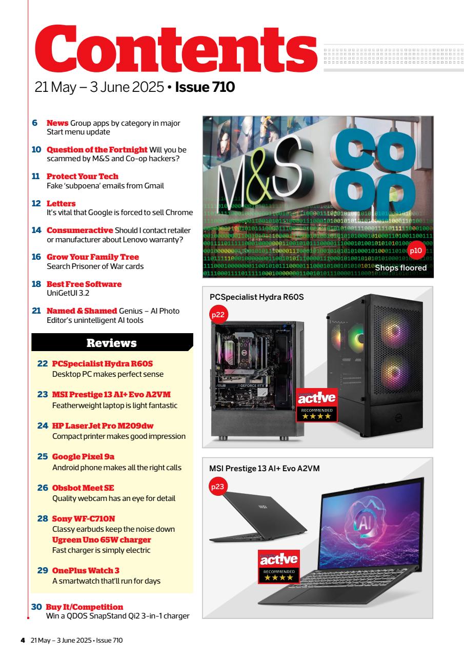 Computer Active Preview Pages