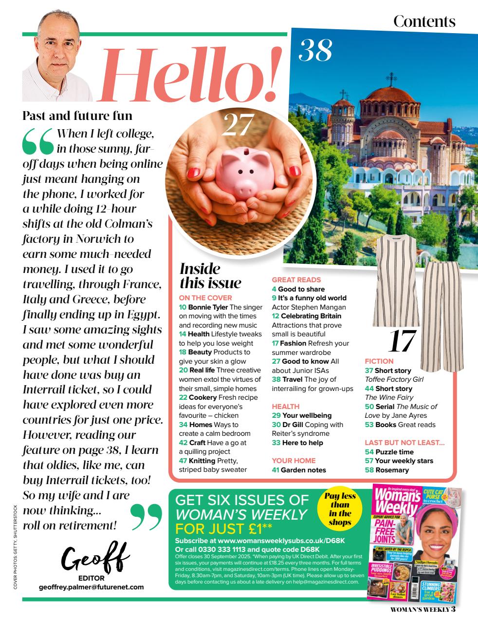 Woman's Weekly Preview Pages