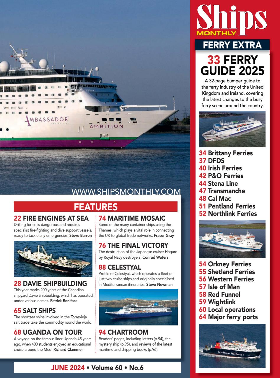 Ships Monthly Preview Pages